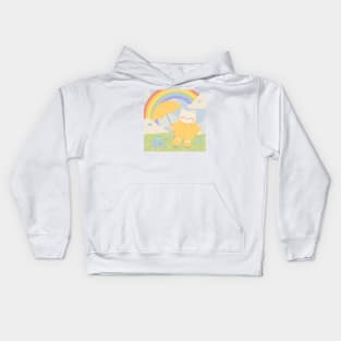 Dreamy Rainbow Kids Hoodie